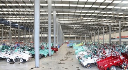 电动三轮车生产线上的品质与速度 从北方永盛看行业新生态